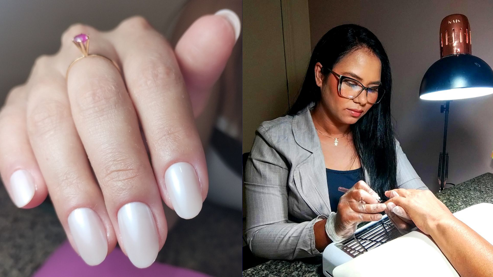 Voucher - Unha em gel natural + esmaltação em gel