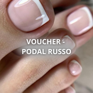 Podal Russo com Cutículagem + Esmaltação em Gel + Plastica dos Pés no Studio Valdenice SantAna, de R$200 por R$115.